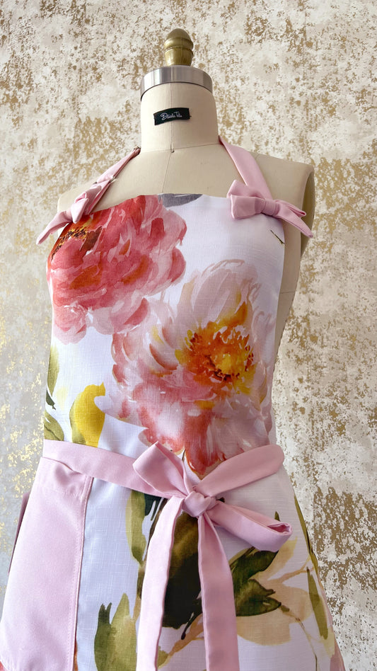 Mandil Flores de Acuarela